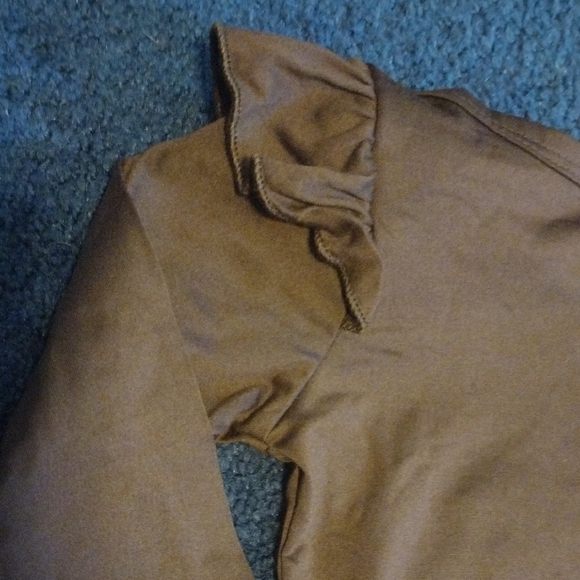 Thanksgiving Baby Outfit with Brown Top and Printed Pants - Picture 11 of 12